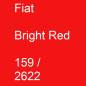 Preview: Fiat, Bright Red, 159 / 2622.